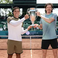 Romboli and Smith Win First US Clay Doubles Crown